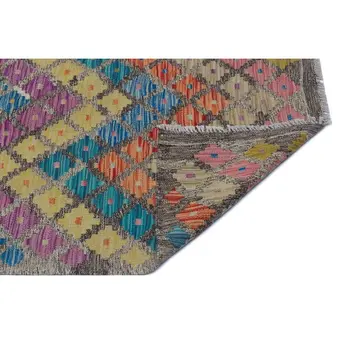 

Handmade Natural Afghan Tribal Rug Area Rug 154x196 Cm-5'1''X6'5''