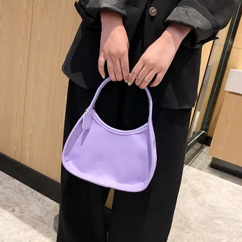 

2020 Small Brand Female Handbags Luxury Handbags Women Bags Designer Hobos Purses Moon Woman's Handbag Shoulder Bags Vintage Bag