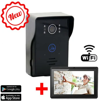 

Video Door Phone Smart Wireless Doorbell WiFi Security Door Bell Visual Recording Home Monitor Intercom door phone Unlock