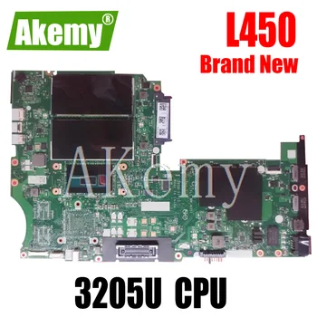 

Laptop motherboard For Lenovo Thinkpad L450 NM-A351 00UP051 Mainboard Core SR215 Celeron 3205U DDR3 L450 mainboard motherboard
