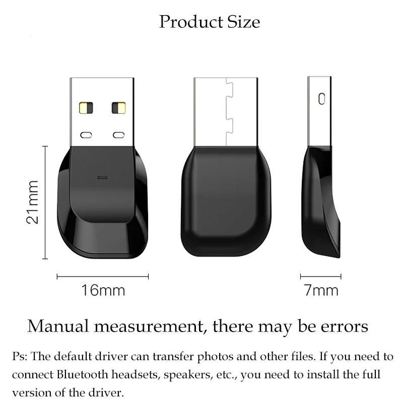 JINSERTA USB Bluetooth адаптер 4,0 для ПК компьютерный динамик беспроводная мышь bluetooth-приемник передатчик поддержка автоматического соответствия