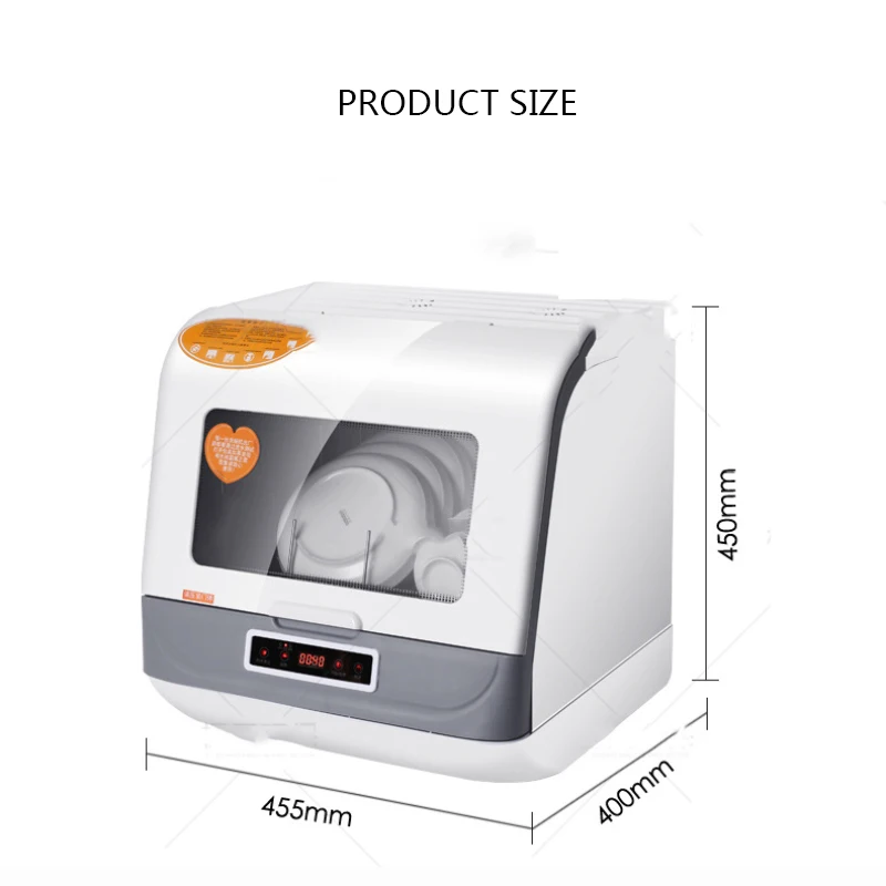 220V/110V Automatic Drying, Storage and Washing Integrated Intelligent Dishwasher JSY-X001 Household Multifunctional Dishwasher