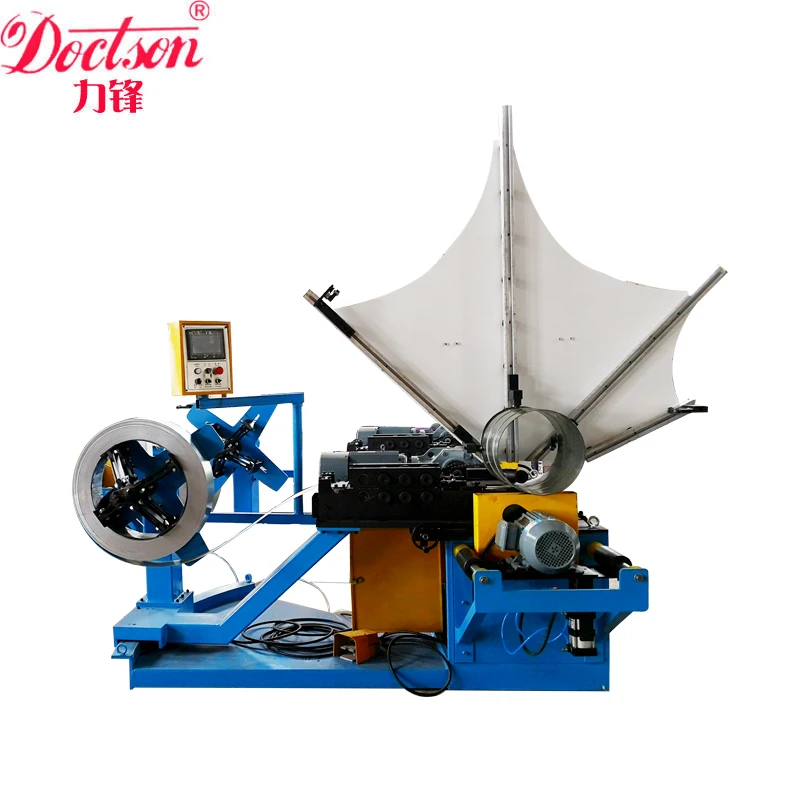 HVAC Flexible Spiral Pipe Forming Machine Circular Ductformer Round Air Tube Making | Инструменты