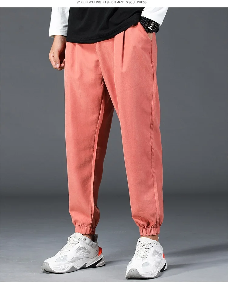 Zongke Solid Pants Men Joggers Trousers Men Pants Streetwear Sweatpants Harem Pants Men Trousers XXXL Hip Hop Autumn New