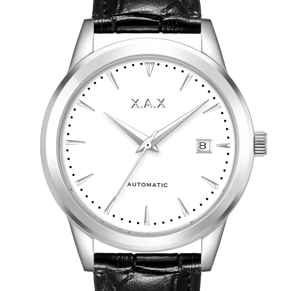 Деловые мужские автоматические часы Reloj Automatico de hombre водонепроницаемые Мужские