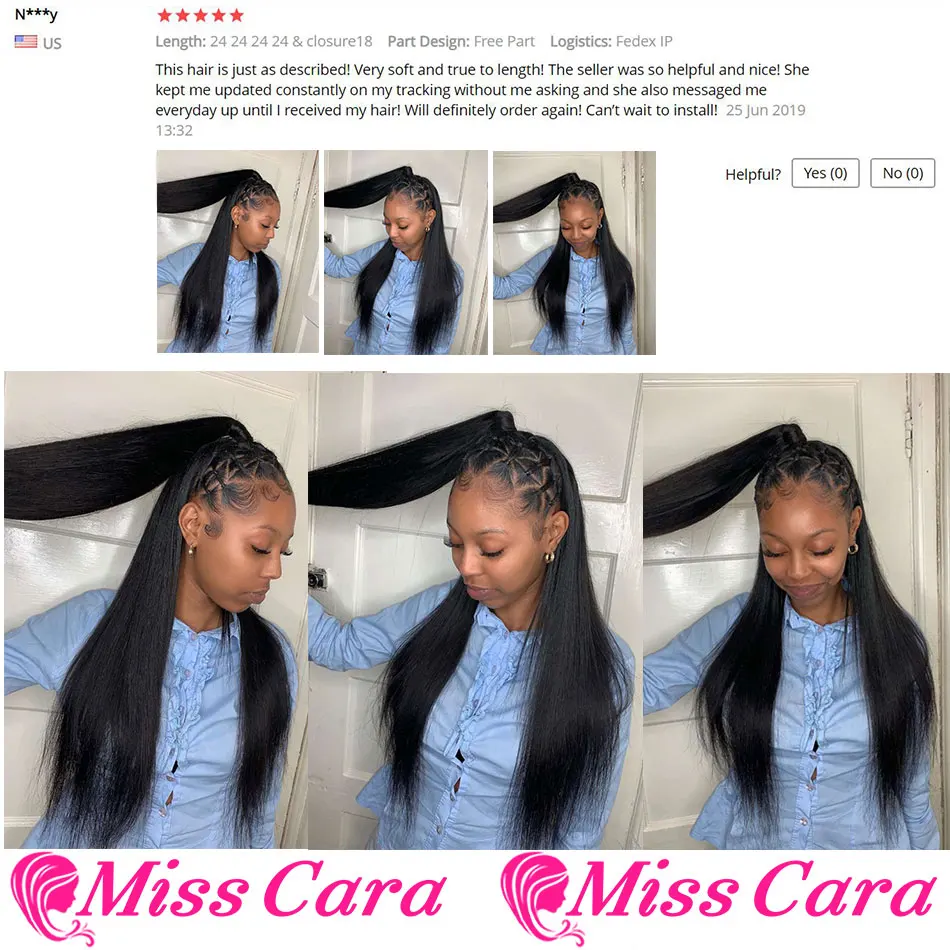 Перуанские прямые волосы 4 пряди 100% человеческие шт./партия Miss Cara Remy натуральные