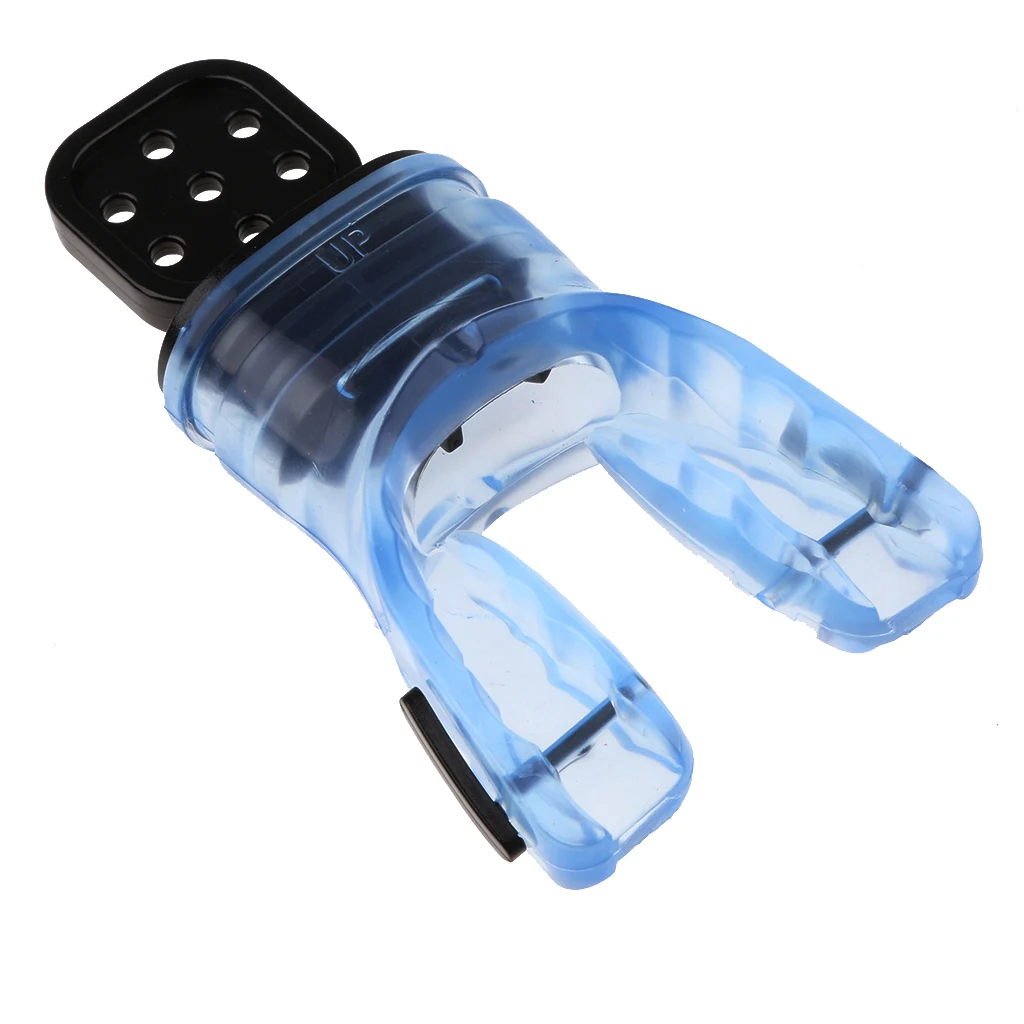 Scuba Diving Silicone Comfort Moldable Bite Mouthpiece With Regulator Scuba Diving Mouthpiece