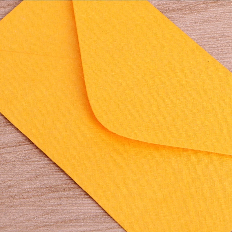 50 шт Ретро пустые Мини бумажные конверты приглашение на празднование свадьбы поздравительные открытки подарок