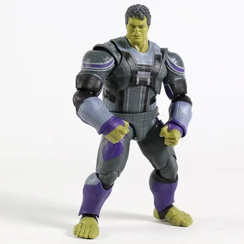 

New Movie Avengers Endgame The 2 generation SHF Quantum War Dress Hulk PVC Joint Movable Collection Toy Gift