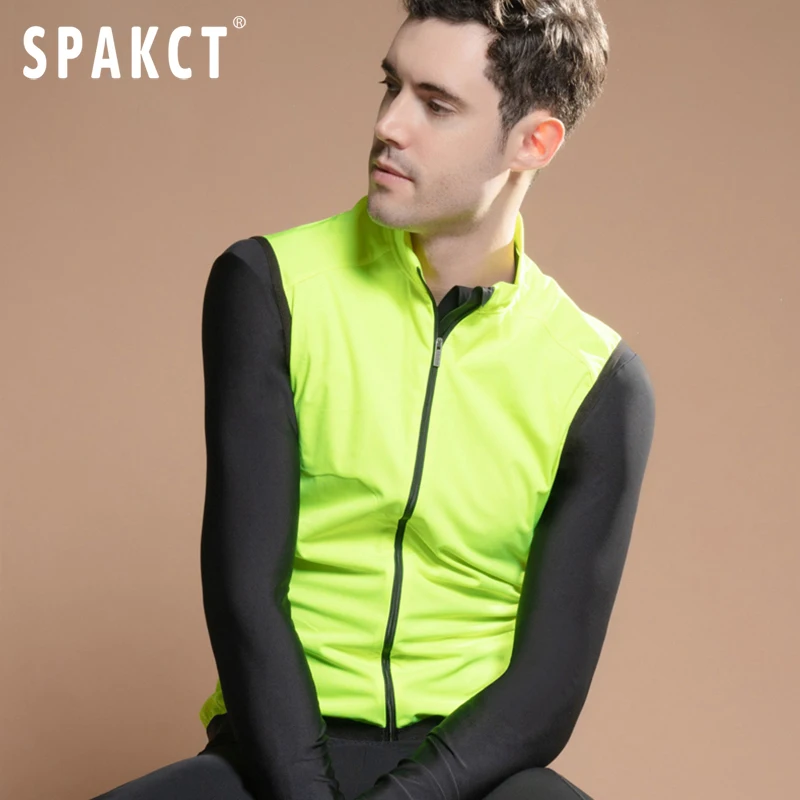 Brand New Spakct Wind Reflective Cycling Vest Small 