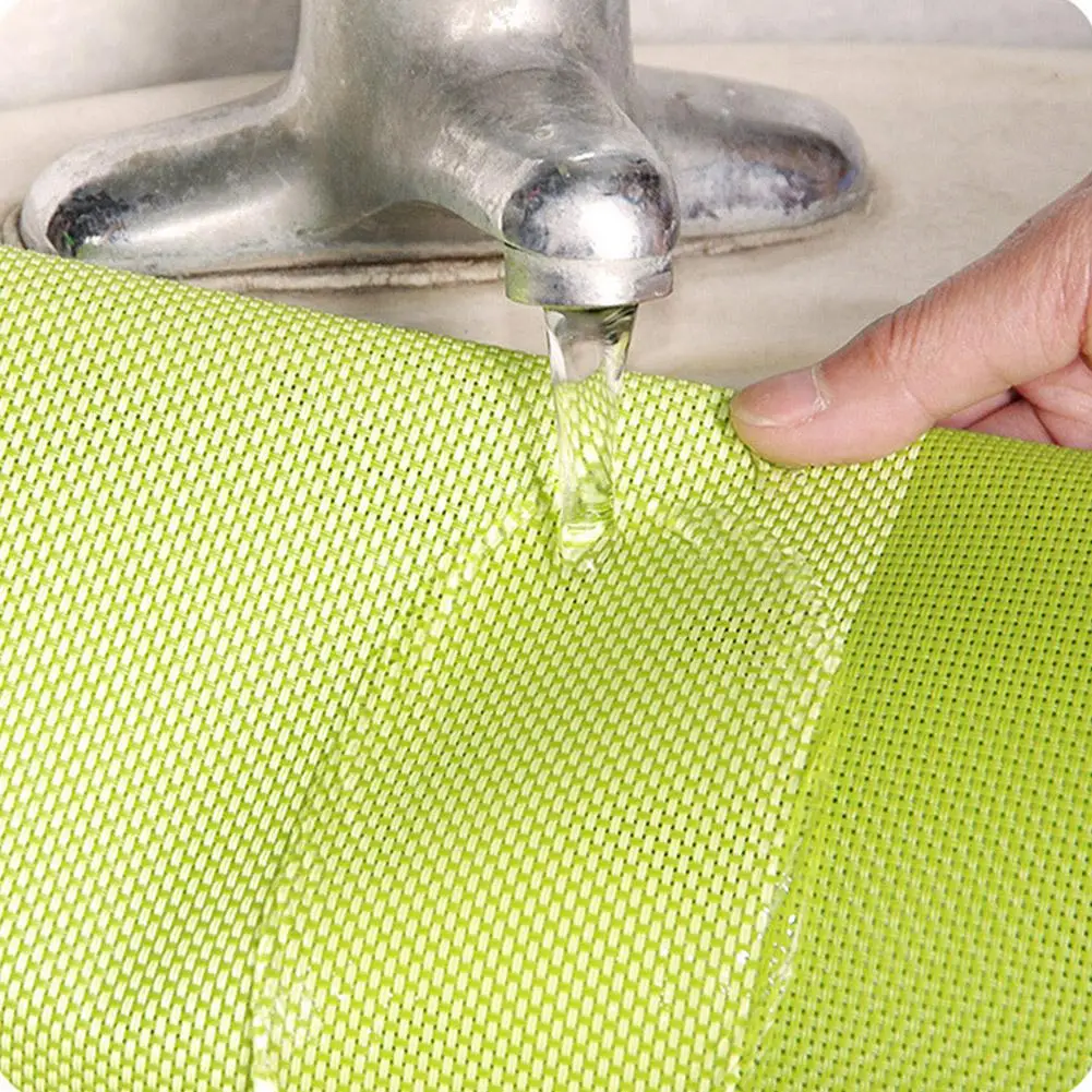 Studyset 1 шт. Водонепроницаемый прямоугольный сервировочный коврик с противоскользящей текстурой для декора стола