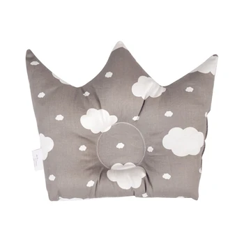

Positioning Baby Pillow Newborn Cute Multifunctional Prevent Flat Head Soft Cartoon Protective Infant Crown Shape Cushion