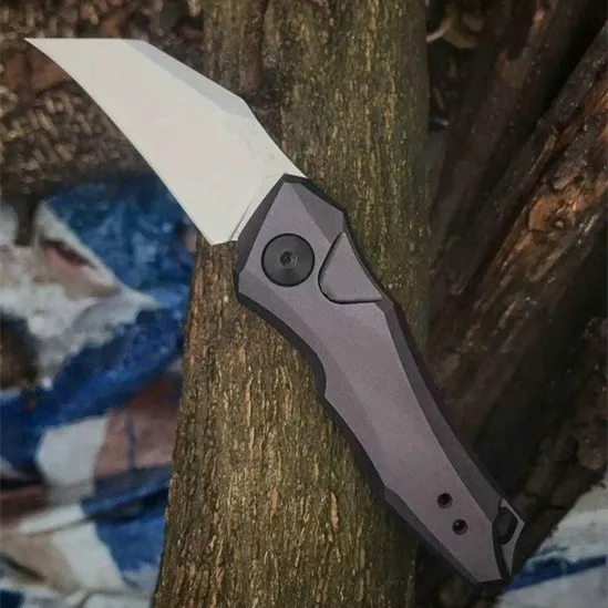 KS7350 складной нож мини EDC Poket кемпинг Friut 9Cr18MoV лезвие алюминиевая ручка |