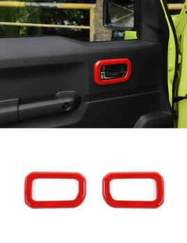 

Jimny ABS Car Door Handle Cover, Inner Door Handle Decoartive Cover for Suzuki Jimny 2019-2020