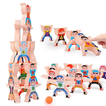 

Hercules Stacking High Building Blocks Plastic Stacking Blocks Balancing Game Classic Educational Assemble Toys