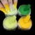 15 г/Коробка Акриловая Пудра Macaron Цвета Желтый Зеленый Резной Nail Art Погружение Пигмент Пыль Наращивание Ногтей Builder Nail Supplies