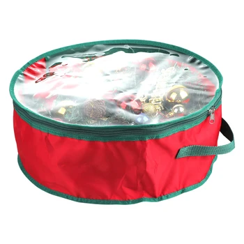 

Foldable Christmas Wreath Storage Bag Xmas Wreaths Large Storage Bag For Storing Christmas Tree Garland Home Storage new