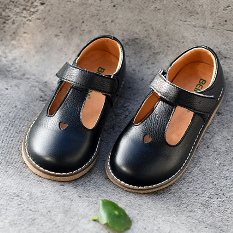 Girls leather dress shoes Clearance