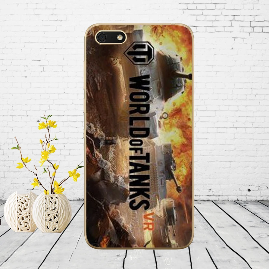 91DD world of tanks Мягкий силиконовый чехол для Huawei Honor 9 10 Lite 7A 5,45 7a pro 7c 5,7 дюймов 7x 8x чехол - Цвет: 9