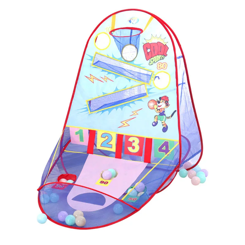 

Baby games children kids play tent w ball in outdoor kids play house hut pool children toy tent fun colorful new
