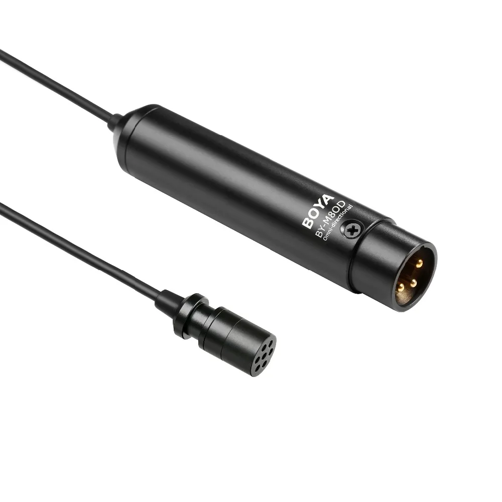 BOYA BY-M8C Lavalier микрофон профессиональный клип на микрофон с отворотом клип пены ветровое стекло для видеокамер аудиозаписывающие устройства