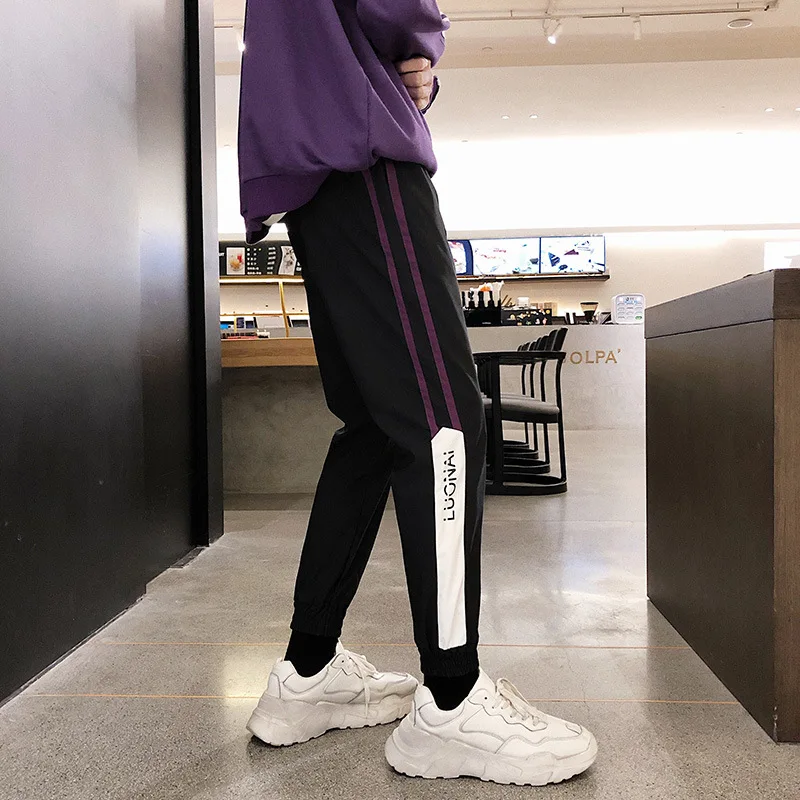 Мужские повседневные брюки карго в стиле хип хоп Уличная мода 2019 года мужские