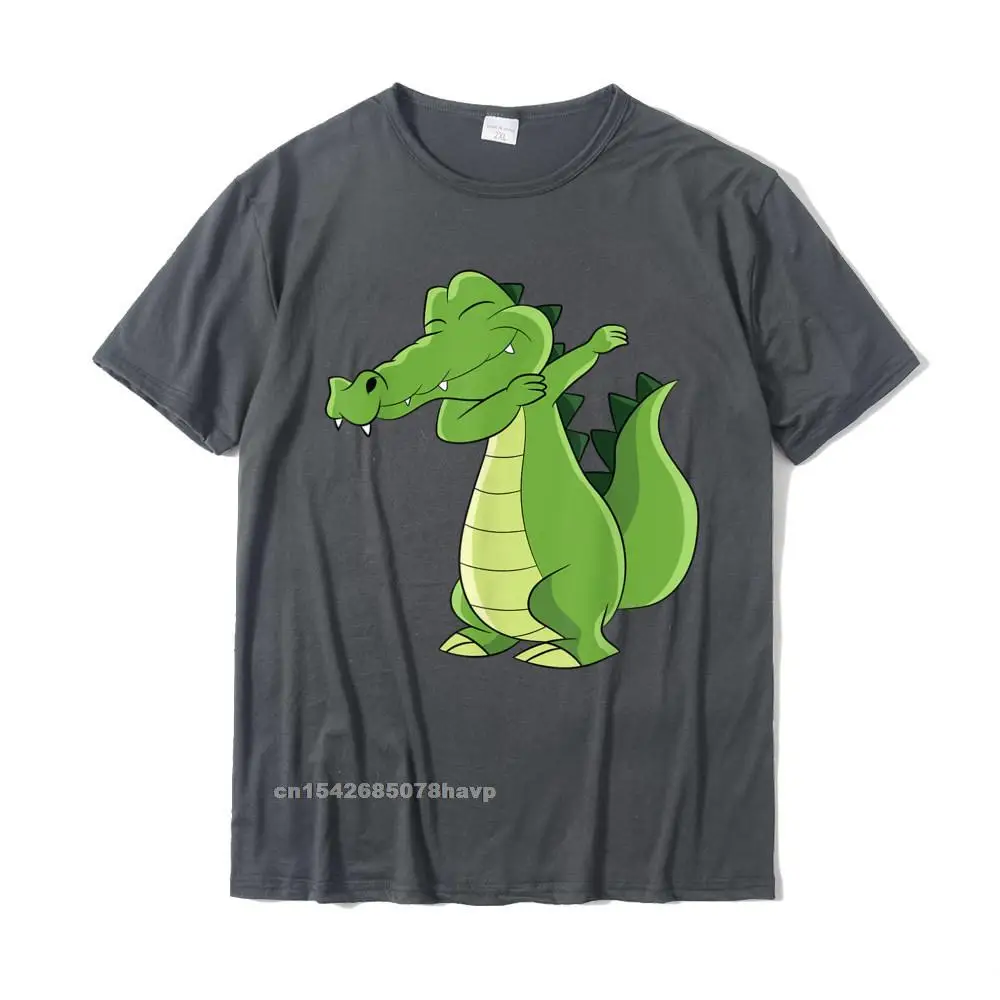 2021 Fashion Men's Tops & Tees Unique Print T Shirts 100% Cotton Short Sleeve 3D Printed Tops T Shirt O Neck Wholesale Alligator Dabbing Crocodile Dabbing Alligator T-Shirt__2748. carbon