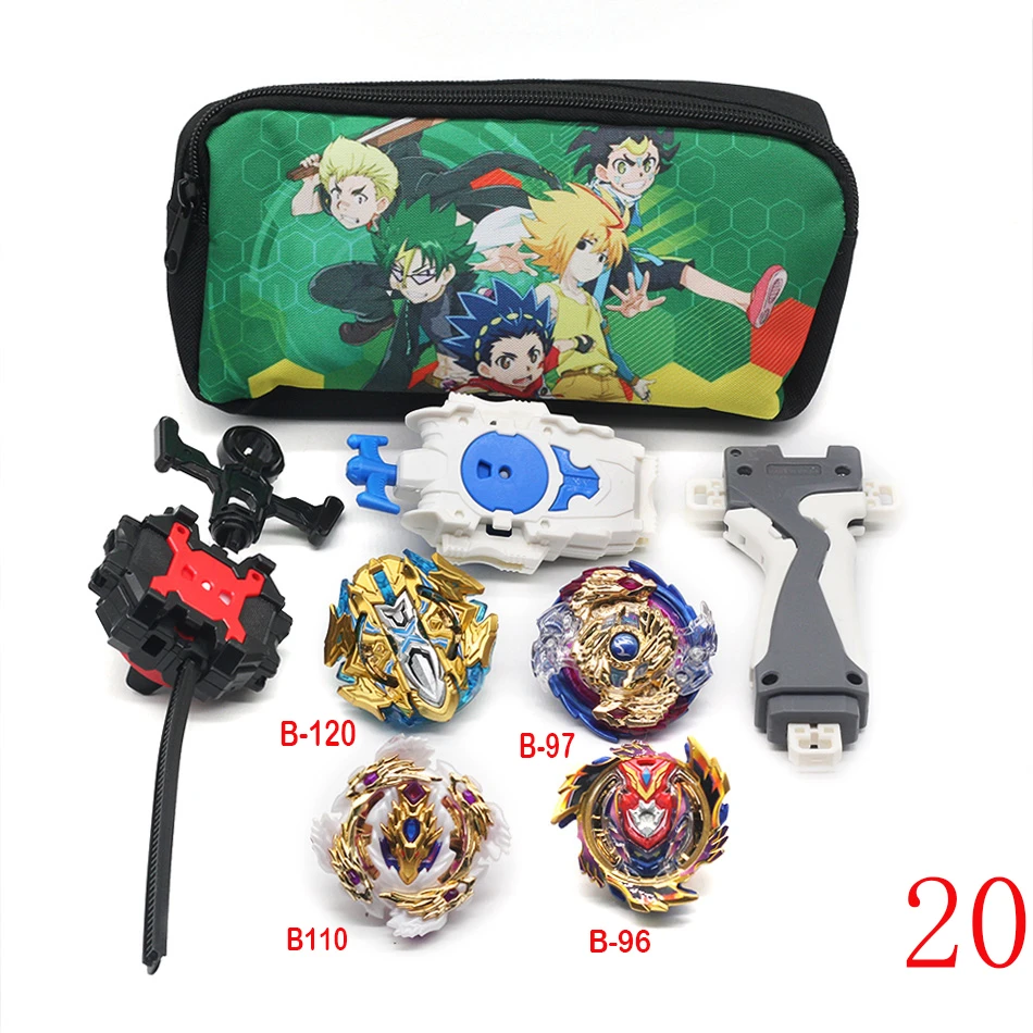 Короткие волновые игрушки Beyblades Burst с пусковой установкой и Bayblade металлический песок с Бог спиннинг Топы Bey игрушечный нож - Цвет: A20