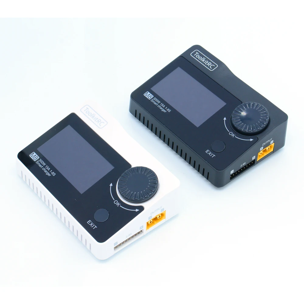 

ToolkitRC M8 Battery 300w 15A Charger Cell checker Servo Receiver tester Variable DC Output controller support LiPo LiHV