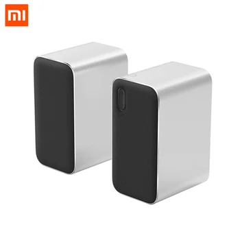 

Original Xiaomi Bluetooth Computer Speaker 12W 2.4GHz Double Bass Basin Stereo Portable Aux DSP With Microphone LED Indicator