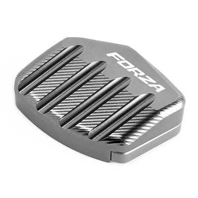titanium ДЛЯ Forza 300 250 125 MF13 подставка для ног подножка сторона подставка удлинитель опорная пластина для Honda Forza300 Forza250 Forza125 - Цвет: titanium