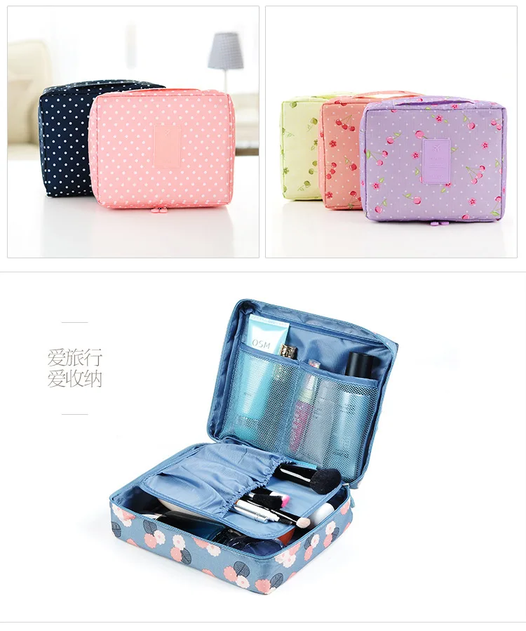 Multi-functional Travel Storage Bag Trash South Korea Cosmetic Bag Customizable Men's Women's Waterproof Travel Wash Bag Wholesa