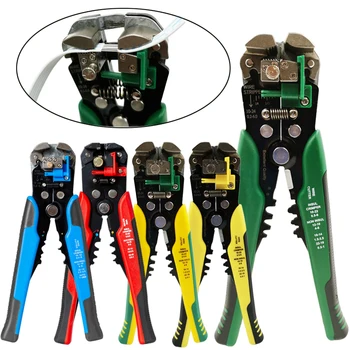 Crimper Cable Cutter Automatic Wire Stripper Multifunctional Stripping Tools Crimping Pliers Terminal 0.2-6.0mm2 tool 1