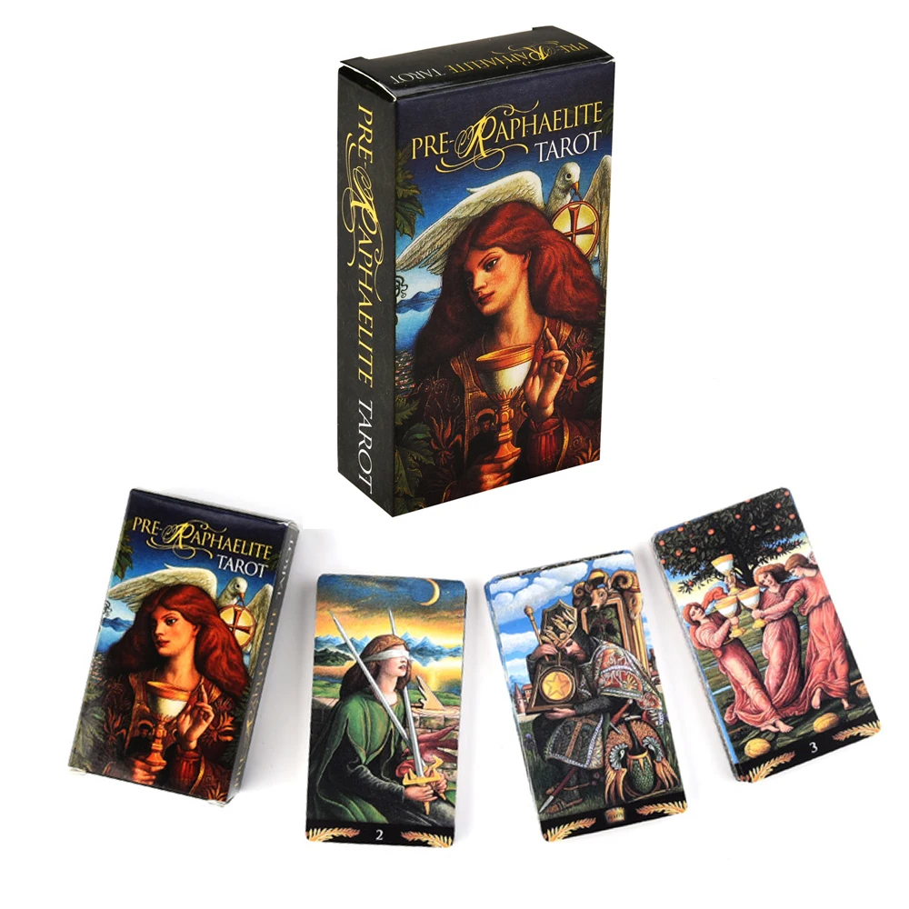 78 предварительно Raphaelite Таро карты Oracle игра палубная карта игры Fate Гадания и