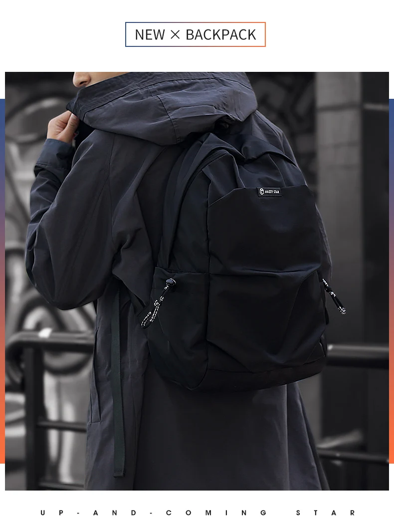 New School Fashion Men Backpack Bag Water Proof Backpack men External USB Charge Bag