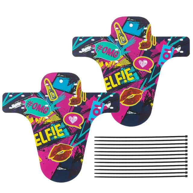 CHOOEE Bicycle Fender, PP MTB Mountain Bike Front+Rear Universal Mudguard 2pcs Kiss