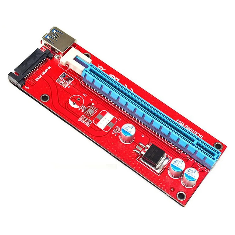 USB3 0 PCI E PCI Express 1X to 16X Riser Card Adapter Mining Dedicated Graphics Card 4