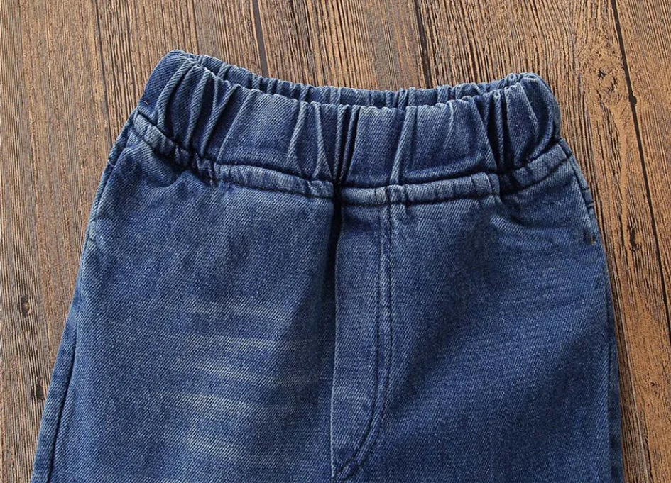 Spring Summer girls flare jeans baby denim trousers kids pants children bottoms tassel ripped wide leg 1 to 6 yrs