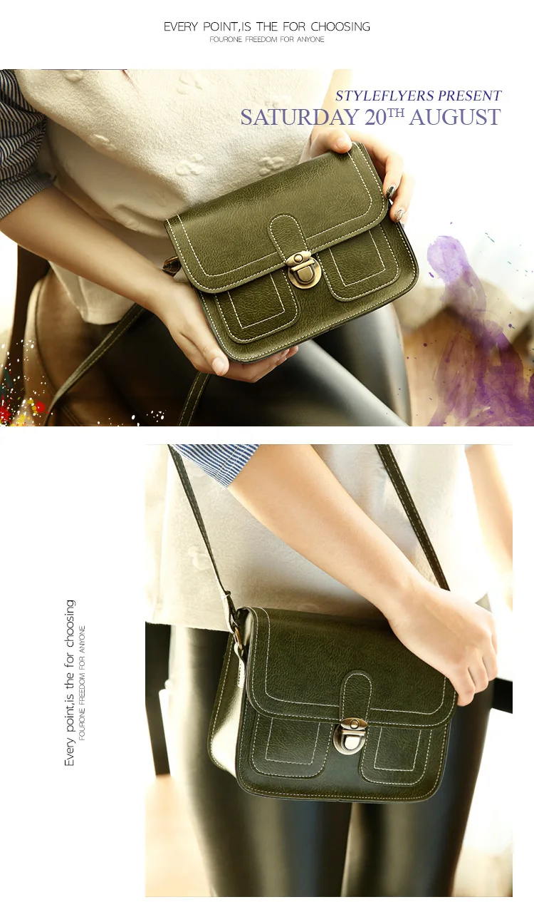 Новые сумки через плечо для женщин кожаная модная сумка на застежке дизайнерская маленькая сумка на плечо с клапаном женская сумка