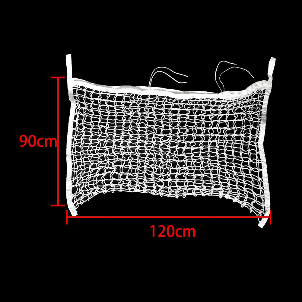 Для крупного рогатого скота с небольшим отверстием плетеная нейлоновая сумка для сена переносная износостойкая большая емкость для кормления лошадь Экономия пространства для хранения домашняя сетка
