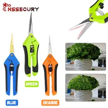 

Garden Straight Blade Shears Stainless Steel Elbow Pruning Cut Tools for Shrub Fruit Trimmer Household Leaf Potted Branch Pruner