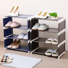 Armoire à chaussures Simple, meuble de rangement à plusieurs niveaux, anti poussière, pour dortoir, artefact d'assemblage, étagère de rangement, organisateur pour la maison
