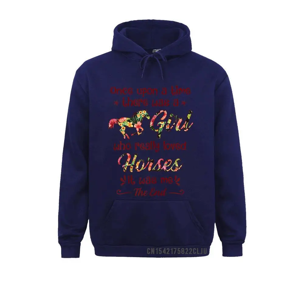 A Girl Who Really Loved Horses Horse Gifts For Girls Cute T-Shirt__97A1122 Funny Women Sweatshirts Long Sleeve Hoodies Clothes A Girl Who Really Loved Horses Horse Gifts For Girls Cute T-Shirt__97A1122navy
