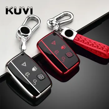 

New TPU Car Key Case For Land Rover Range Rover Sport A9 Discovery 2 3 4 Sport For Jaguar XF A8 A9 X8 XE XF XFL Remote Cover