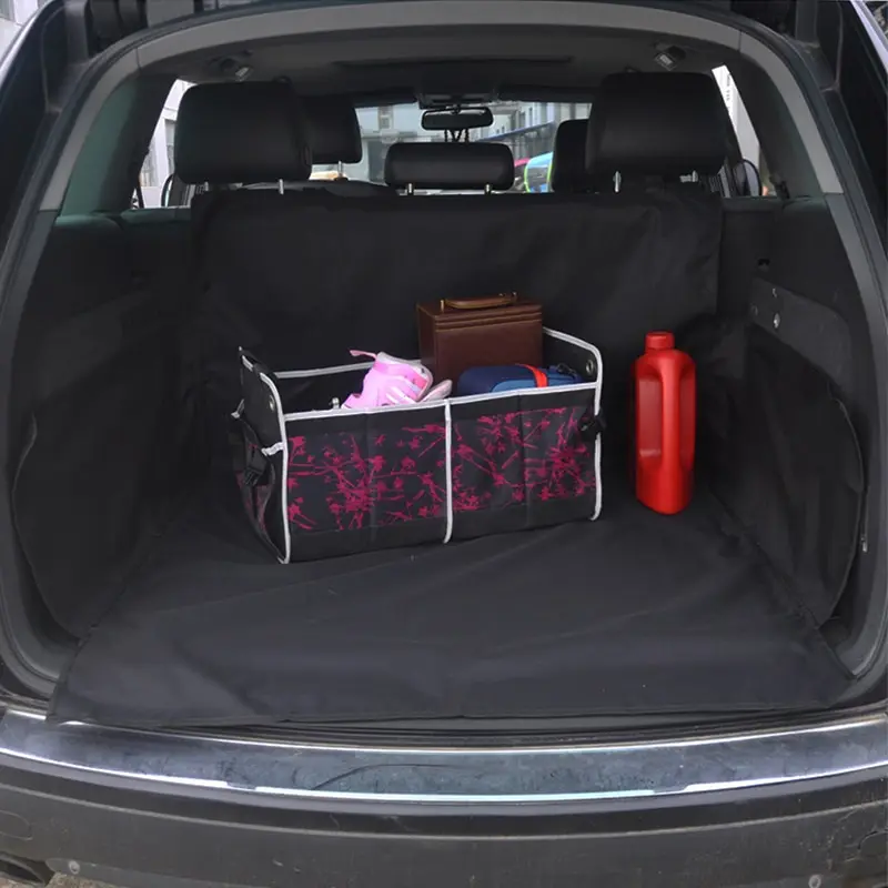 Pet Dog Mat Waterproof Oxford Cloth Car Trunk Pet Pad Black 3D Stereo SUV Dog Out of The Car Mat Automobiles Cargo Liner