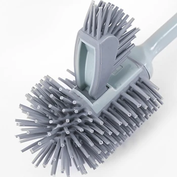 

Toilet Brush And Holder,Toilet Bowl Cleaning Brush Set,Under Rim Lip Brush And S H3CF