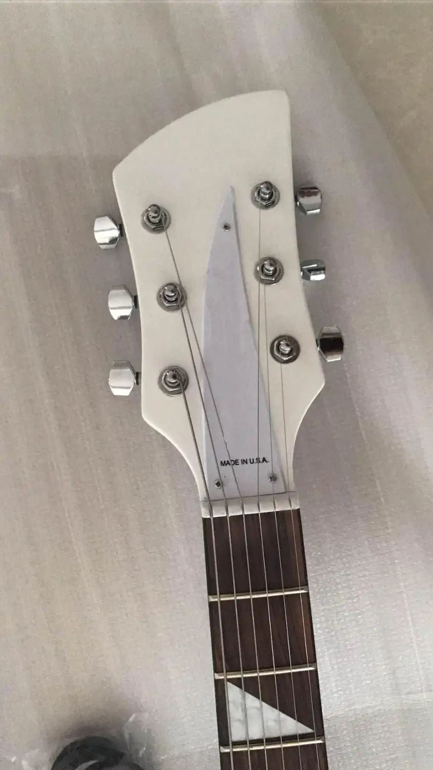 Гитара Новое поступление Rickenbackr 330 325 модель 6 струнная электрогитара высшего качества в белом 170625