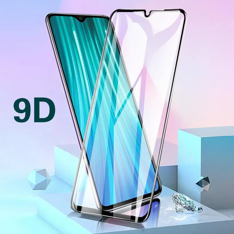 9D полностью проклеенное изогнутое закаленное стекло для Xiaomi Redmi Note 8T 8 Pro Защитная