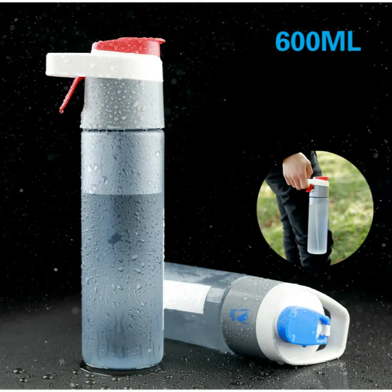 

Creative Outdoor Sports Kettle Portable Summer Space Cup Large Plastic Cup Spray Water Bottle Cycling Travel Camping Hiking