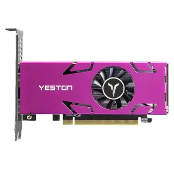 

Yeston RX550 4G 4HDMI 1071/6000MHz 4G/128Bit/GDDR5 VGA + HDMI + DVI-D PCI-Express 3.0X8 Game Four-Sn ie Card